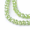 Electroplate Glass Beads Strands GLAA-F001-4x3mm-MAB-3
