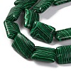 Synthetic Malachite Beads Strands G-T047-B13-01-4