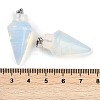 Opalite Gemstone Pointed Pendants G-K384-01P-06-3