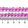 Synthetic Moonstone Beads Strands G-P528-J01-04-4
