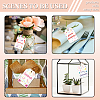 120Pcs 4 Styles Sunflower Paper Thank You Gift Tags CDIS-WH0038-05-7