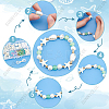 DIY Imitation Pearl Stretch Bracelet Making Kit DIY-SC0025-03-6