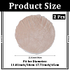 Velvet Round Stool Cover AJEW-WH20020-290C-2