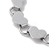 Non-Tarnish 304 Stainless Steel Link Chain Bracelets for Women BJEW-Q343-04B-P-2