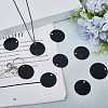 25Pcs Aluminum Pendants FIND-SP0002-55B-B-4