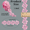 2 Yards Flower Polyester Lace Trim OCOR-CY0002-69A-2