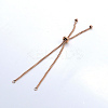 Adjustable 201 Stainless Steel Slider Bracelets Making LS-STAS-S105-JN646-3-1