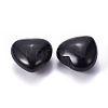 Natural Obsidian Heart Love Stone G-I219-05A-2