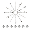 304 Stainless Steel Chain Extender STAS-UN0003-90P-1