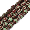 Handmade Millefiori Glass Barrel Beads LS-LA-N002-06E-1