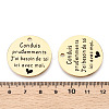 201 Stainless Steel Pendants STAS-T064-37G-25-3