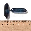 Double Point Tower Natural Fluorite Healing Stone Wands G-Z048-02-3
