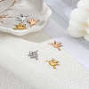 6Pcs 3 Colors 304 Stainless Steel Pendants STAS-LP0004-35-1