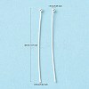 Brass Ball Head Pins LS-X-RP0.6X40mm-S-2