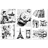 3 Sheets 3 Styles PVC Waterproof Decorative Stickers DIY-WH0404-071-1