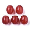 Natural White Chalcedony European Beads G-N0326-039A-1