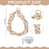 Aluminum Link Chains for Phone Case Decoration AJEW-LP0005-20G-2