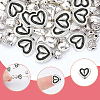 Alloy Beads Heart FIND-SP0002-19A-6