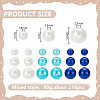 215Pcs 80G ABS Plastic Imitation Pearl Beads KY-HY0001-19C-2