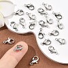 SHEGRACE Brass Lobster Claw Clasps XGR0010P-04P-5