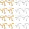 20Pcs 2 Colors Brass Connector Charms KK-BBC0022-11-1