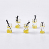 Glass Bottle Pendants CRES-N017-06D-1