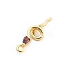 Brass Micro Pave Cubic Zirconia Pendants LS-KK-M321-01E-G02-2