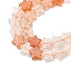 Natural Pink Aventurine Beads Strands G-H087-C06-01-4