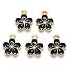Alloy Enamel Charms X-ENAM-S121-121A-2