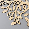 Wooden Earring Display Tree Stands ODIS-WH0038-26-3