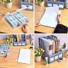 3Pcs 3 Colors Portable Transparent Plastic A4 File Box CON-SZ0001-15-7