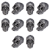 10Pcs Brass Beads KK-UN0005-51-1