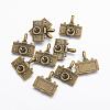 Tibetan Style Alloy Pendants TIBEB-A8551-AB-LF-1