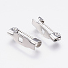 Tarnish Resistant 304 Stainless Steel Brooch Findings LS-STAS-P168-07P-1