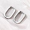 Tarnish Resistant 304 Stainless Steel Huggie Hoop Earrings STAS-H156-11A-P-2
