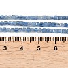 Natural Devil Blue Aquamarine Beads Strands G-B175-C02-2x2mm-5