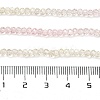 Transparent Painted Glass Beads Strands DGLA-A034-T1mm-A25-3