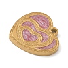304 Stainless Steel Enamel Pendants STAS-K312-02B-G-2