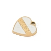 304 Stainless Steel Enamel Charms STAS-I325-045G-2