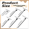 24Pcs 6 Styles Nylon Cable Zip Ties AJEW-LP0007-24-2
