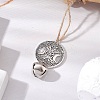 Iron Bell Pendant Decorations HJEW-JM02504-03-2