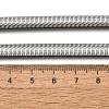 Non-Tarnish 304 Stainless Steel Herringbone Chains Necklaces NJEW-G340-03P-5