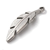 Non-Tarnish 304 Stainless Steel Pendants STAS-L081-005P-03-2