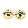 Ion Plating(IP) Real 18K Gold Plated 316L Surgical Stainless Steel Pendants STAS-D029-06G-1