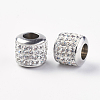 304 Stainless Steel European Beads STAS-E142-04P-1