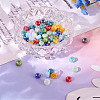 88Pcs 11 Colors AB Color Plated Electroplated Glass Beads EGLA-TA0001-53-6