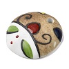 Hand Painted Mask Doll Head Porcelain Pendants PR-NH0001-01-2