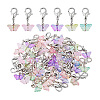 60Pcs 6 Colors Glass Pendant HJEW-PH01915-7