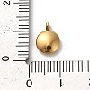 304 Stainless Steel Black Enamel Charms STAS-R009-01G-F-3