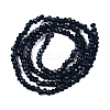 Opaque Solid Color Imitation Jade Glass Beads Strands EGLA-A044-P1mm-D16-3